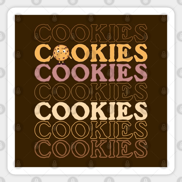 COOKIES, chocolate chip Magnet by HolidayBug